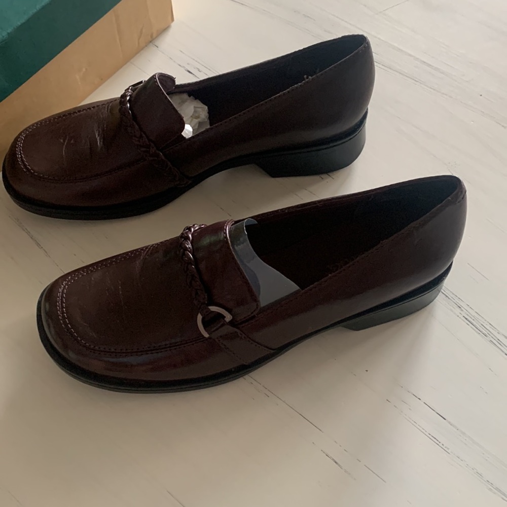 NWT Clarks loafers brown size 8.5 - Picture 3 of 12